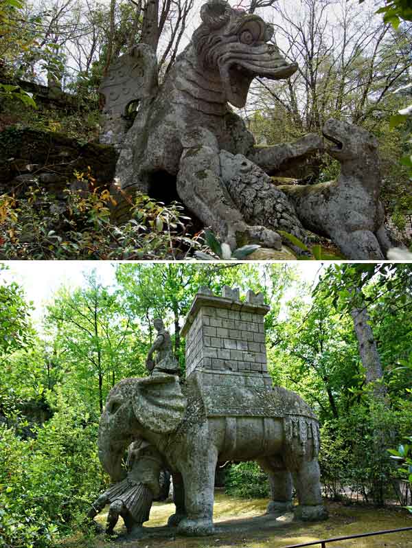 Guide Roma Etruria Bomarzo