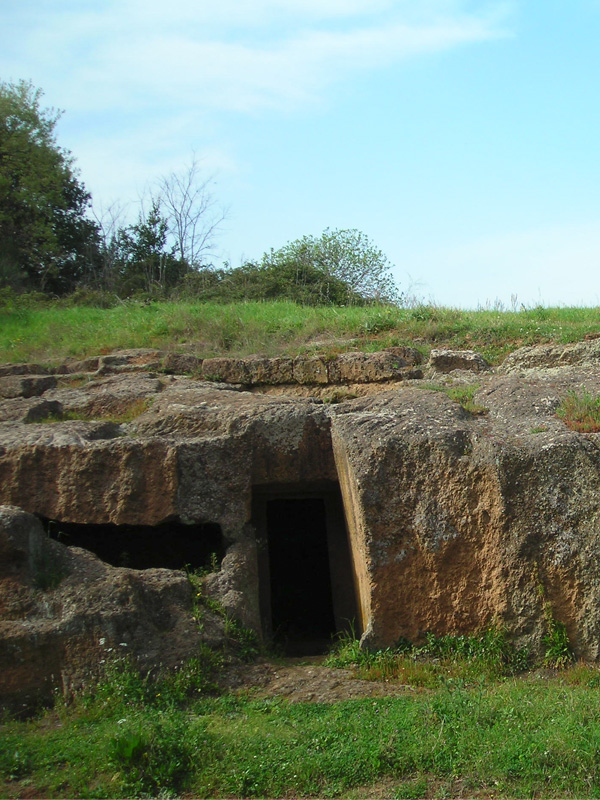 Guide Roma Etruria Cerveteri necropoli